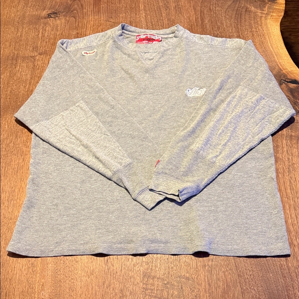 AKADEMIKS LS Waffle Tee - M